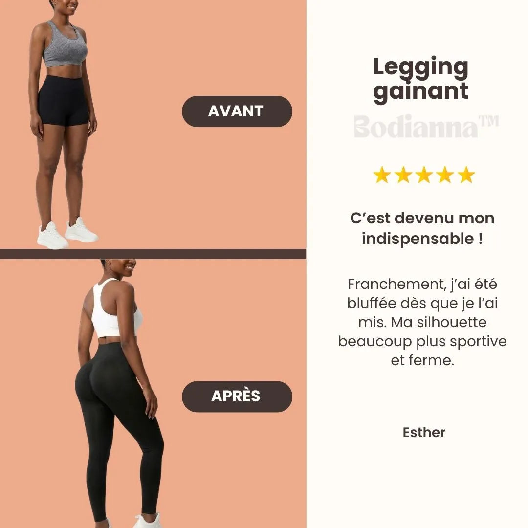 Legging Gainant Bodianna™|Fessier Galbé & Taille Affinée